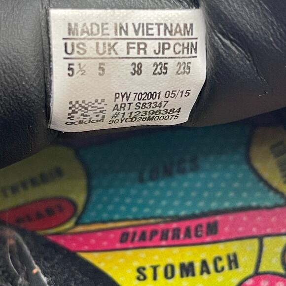 ADIDAS Pharrell Williams Superstar S83347 Men's Shoes US Size 5 1/2 Black - Picture 2 of 11